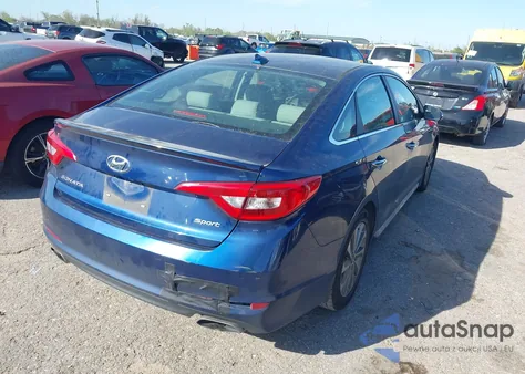 2017 Hyundai Sonata Sport from USA, damaged, VIN 5NPE34AF7HH443235